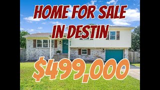 Stunning Lakefront Home for Sale in Destin - Only $499,000! Must See!