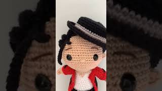 cómo no hacer un amigurumi del rey del pop #reydelpop #amigurumis #shorts