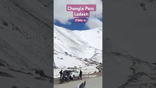 Changla Pass #changlapass #leh #ladakh #bike #bikeride  #lehladakh #bikelehladakh #trip#