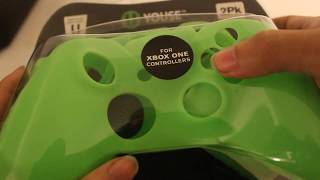 UNBOXiNG REViEW OF XBOX 1 U YOUSE GREEN 2PK CONTROLLER SKiNS