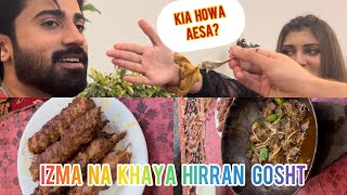 Vlog ka chakkar main hirran kha le .