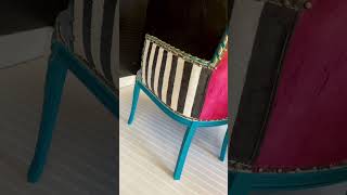 DIY Giraffe Painted Chairs