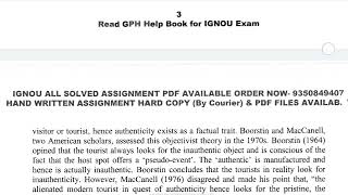 IGNOU BA BANS 183 SOLVED ASSIGNMENT IN ENGLISH 2024-2025