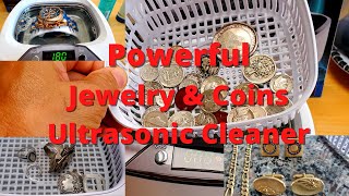 Cleaning Jewelry in an Ultrasonic Cleaner Machine #shorts