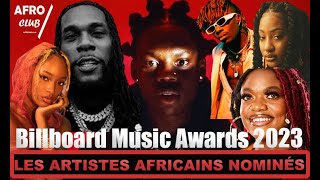 ARTISTES AFRICAINS NOMINÉS AU BILLBOARD MUSIC AWARDS 2023  ...