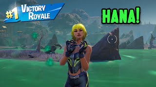 HANA Squad Win Gameplay! | Fortnite Battle Royale: Chapter 5 Season 2 No Builds