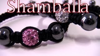 Beading DIY - Shamballa bracelet