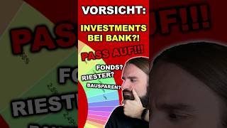 Bankberater wollen nicht DAS BESTE für DEIN GELD! 🛑 | Erste 100.000 € 💸