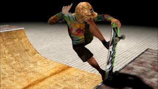 3DS MAX Skateboarding ELEVEN