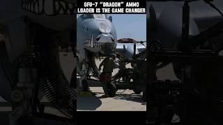 Loading ammo to A-10C Thunderbolt II REAL FAST with GFU-7 Dragon Loader #a10thunderbolt #usaf #ammo