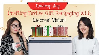 Unwrap Joy: Crafting Festive Gift Packaging with Wecreat Vision!