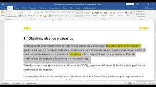 Taller ISO22301- Estrategia de Continuidad del Negocio - America Latina