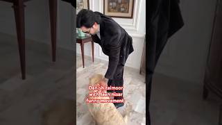 Jaan nisar drama shooting funny moments danish taimoor 😂 with dog🐕 #jaannisar #shortsfeed