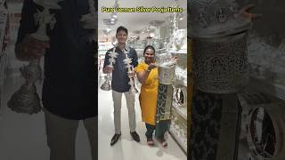 German Silver items From Sambhav Home Store | #pooja #returngifts #germansilveritems #ytshorts