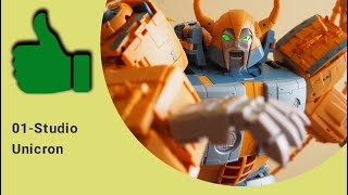 01-Studio 01S01F Cell Unicron Transformers Figure Review