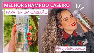 COMO FAZER SHAMPOO BOMBA CASEIRO - O Melhor Shampoo para Crescimento do Cabelo | Denia Gabi