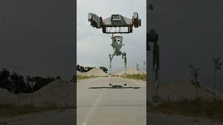 AT-ST Walker Green Screen Test #StarWars #Empire #Serbia