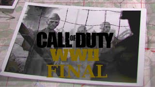 Touching Ending- Call of Duty WWII - Gameplay Walkthrough Final Part