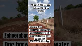 10 Acre’s land for sale Karnataka #agriculturelandforsale #humnabad #zaheerabad #nh65 #mannaekhelli