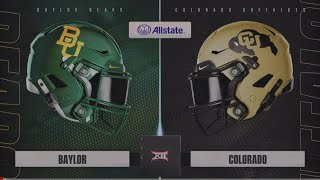 Baylor vs. Colorado | NCAA 25 Week 4 Simulation