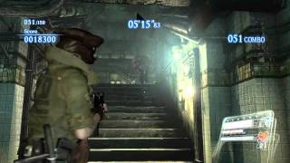 Resident Evil 6 Mercenaries Rail Yard Co-op 150 Combo *