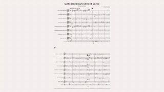 MAKE YOUR OWN KIND OF MUSIC - Flexi 8 Part Brass Band arrangement by Mark Harrison