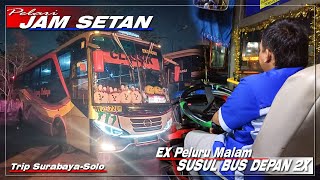 SEBELUM LAKA😭SE'KENCANG INIKAH ?? SAMPAI SUSUL BUS DEPAN 2X||Trip Sugeng Rahayu 7572 Classic