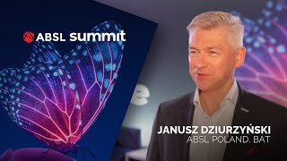 JANUSZ DZIURZYŃSKI na ABSL SUMMIT'24: Tutaj dzieje się rozwój, tutaj dzieje się transformacja