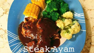 Steak Ayam Viral, Yuuk  Bikin Ala Rumahannya yang Enak dan Simple