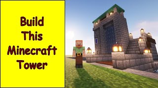 Minecraft Tower Build - How to Tutorial