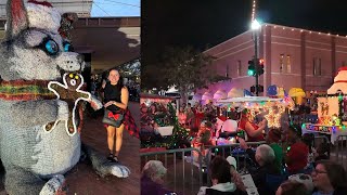 Christmas Time in Sanford Florida! Parade of Lights and Dinner!