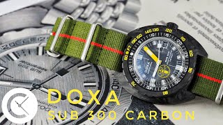 Doxa SUB 300 Carbon Aqua Lung Hands-On: Retro-Futurism