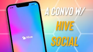 Hive Social is BUZZIN' 🐝 a convo w/ Hive's CEO & Creator 🗣️