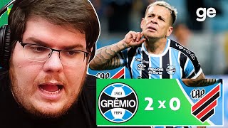 CASIMIRO REAGE A GRÊMIO 2X0 ATHLETICO-PR | MELHORES MOMENTOS #casimiro