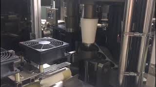 High speed paper cup making machine with detection system-150 pcs/m