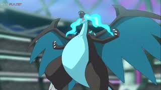 Alain mega evoluciona a su Charizard