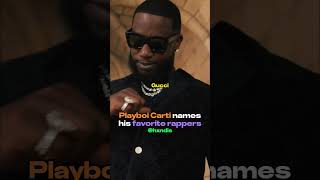 Playboi Carti Names His Favorite Rappers!