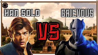 star Wars battlefront 2.solo V.S grievous