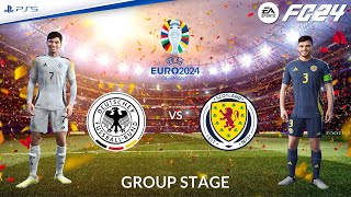 Germania - Scozia ⚽️ EURO 2024 Fase a Gironi Match Sim | FC 24 DLC