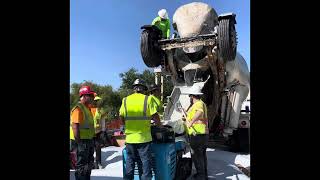 CT Swing Bridge concrete pour