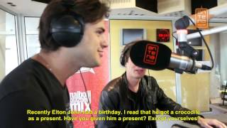 2CELLOS Interview | Antena Zagreb -2012 ( ENG/ SUB)