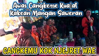 Cangkemu kui ku4lat‼️Tatin rebutan saweran karo pak seno #dalangseno #tatin #elisha #dagelanviral