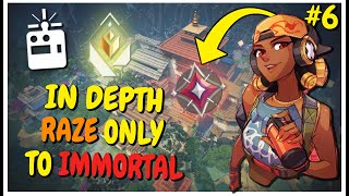 Raze ONLY TO IMMORTAL: THIS ACE WAS INSANE!! | Diamond 3 | Episode #6