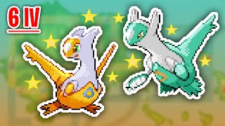 SHINY Hunting PERFECT IV Lati@s in Pokemon Emerald (RNG Manipulation + ACE)