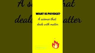 what is physics? | definition | #shorts #physics