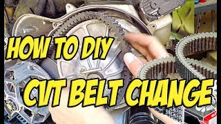 Quick CVT Clutch Belt Removal/Replacement - How To DIY - Polaris RZR - SXS/UTV/ATV Drive Belt Change