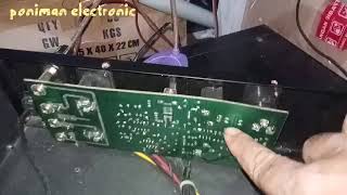 Review isi dalamnya Power Amplifier FRISTCLASS FC A-1000 sebelum di service