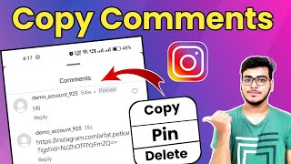 How To Copy Comments On Instagram | Copy Instagram Comments 100% Working