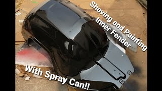 Shaving & Painting Inner Fender | 72 Chevelle