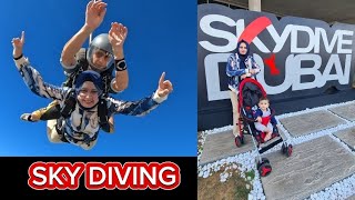 Skydive Dubai over the Palm Jumeirah ✈️ | How it feels like falling from 13,000 feet ! #skydiving